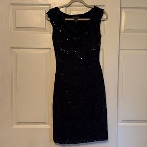 Polo by Ralph Lauren Navy Sequin Dress